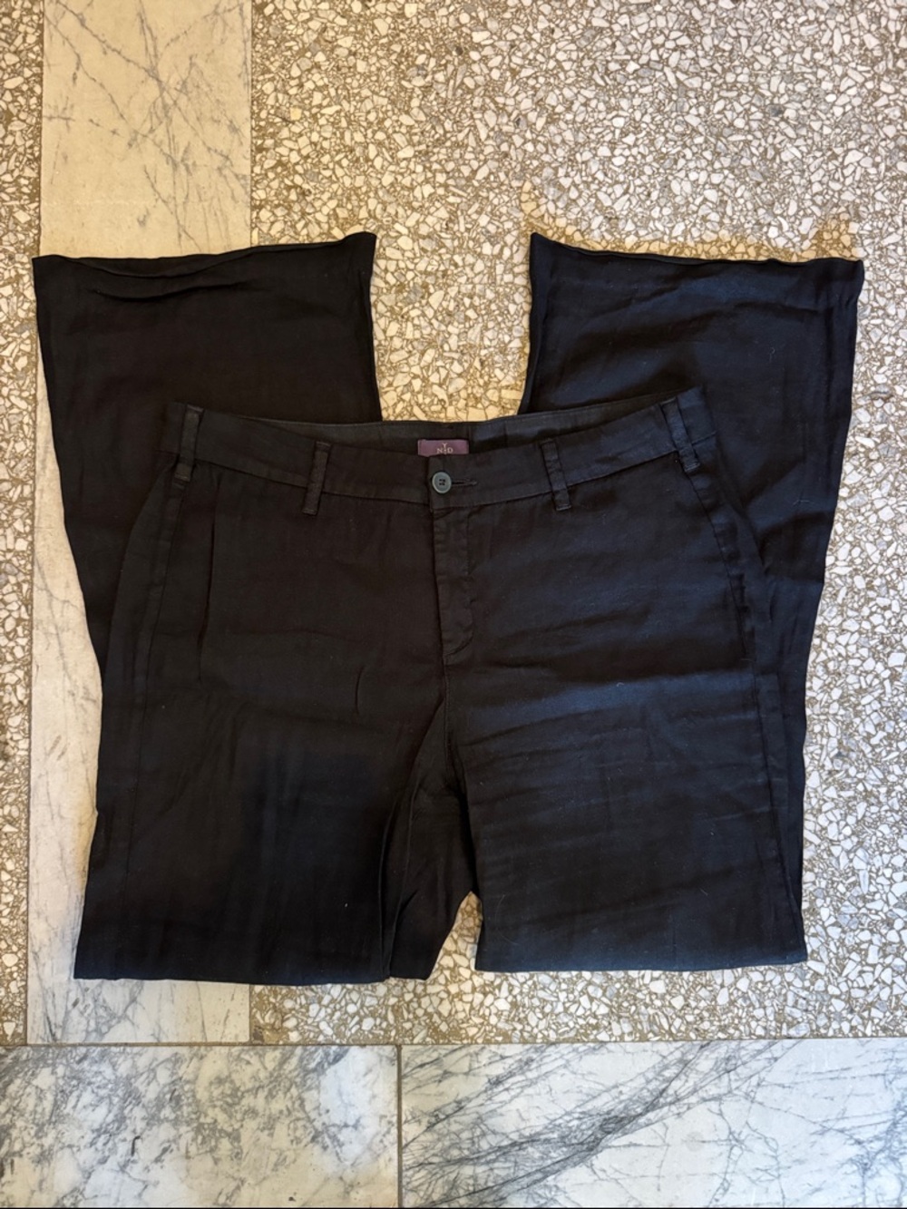 NYDJ Black Claire Trouser